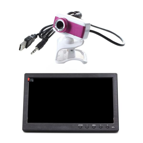 2.0 hd webcam camera 1080p with 10.1 inch lcd computer monitor color screen +vga+av interface us plug webcams
2.0 hd webcam camera 1080p with 10.1 inch lcd computer monitor color screen +vga+av interface us plug webcams