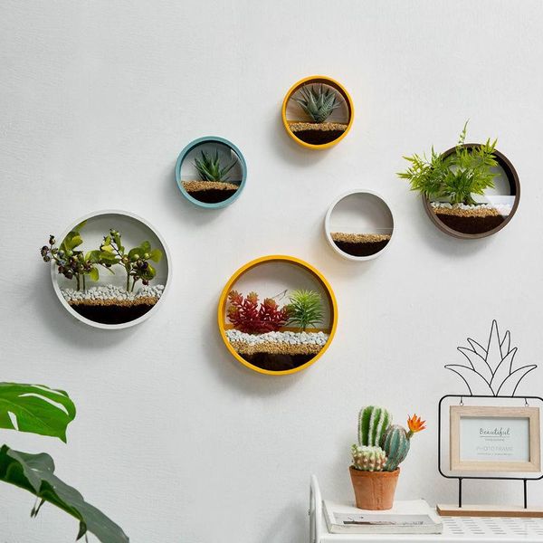 vases wall hanging round vase art pure color bonsai living room restaurant decoration succulent glass container
vases wall hanging round vase art pure color bonsai living room restaurant decoration succulent glass container