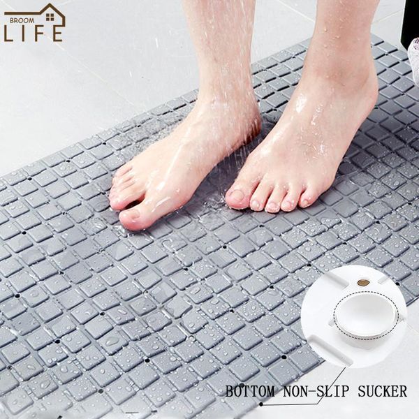 bathroom mat bottom anti-slip sucker foot massage bathing rugs soft modern shower carpet durable bathtub drain hole bath mats
bathroom mat bottom anti-slip sucker foot massage bathing rugs soft modern shower carpet durable bathtub drain hole bath mats