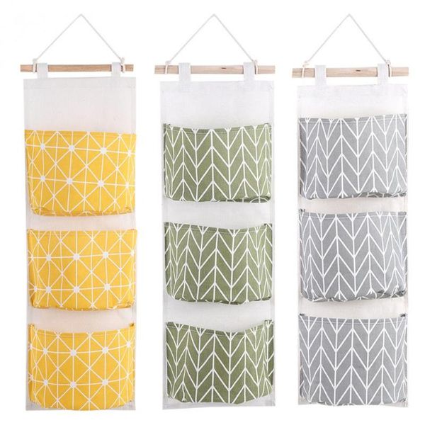 storage boxes & bins 3 pockets cotton linen wall hanging bags door pouch bedroom home office organizer
storage boxes & bins 3 pockets cotton linen wall hanging bags door pouch bedroom home office organizer