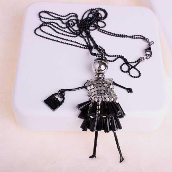 the korean sweater chain crystal piece girl long necklace female fashion wild ornaments pendant necklaces, Silver
the korean sweater chain crystal piece girl long necklace female fashion wild ornaments pendant necklaces, Silver