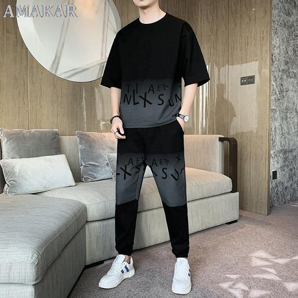 jogging clothing short sleeve t-shirt male summer fashion leisure sport suits tie-in suit clothes logo ice silk, Black;red
jogging clothing short sleeve t-shirt male summer fashion leisure sport suits tie-in suit clothes logo ice silk, Black;red
