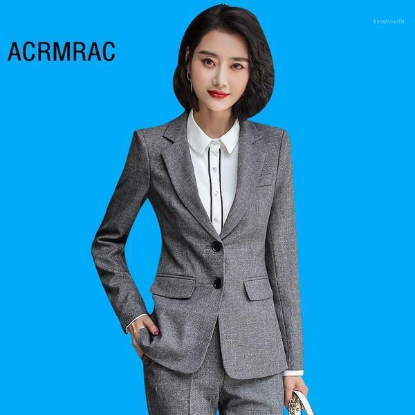 women's suits & blazers women slim autumn winter solid color jacket pants 2-piece set ol formal woman 8261, White;black
women's suits & blazers women slim autumn winter solid color jacket pants 2-piece set ol formal woman 8261, White;black