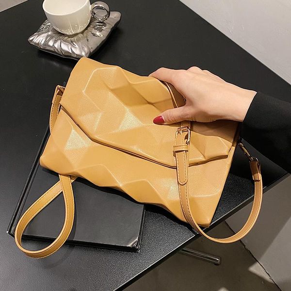 evening bags solid color square underarm bag 2021 quality soft pu leather women's designer handbag high capacity shoulder messenger
evening bags solid color square underarm bag 2021 quality soft pu leather women's designer handbag high capacity shoulder messenger