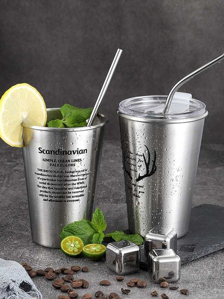 mugs industrial style 304 stainless steel mug beer glass ins juice cup drop-proof ready-to-hand cola coffee cold drink
mugs industrial style 304 stainless steel mug beer glass ins juice cup drop-proof ready-to-hand cola coffee cold drink