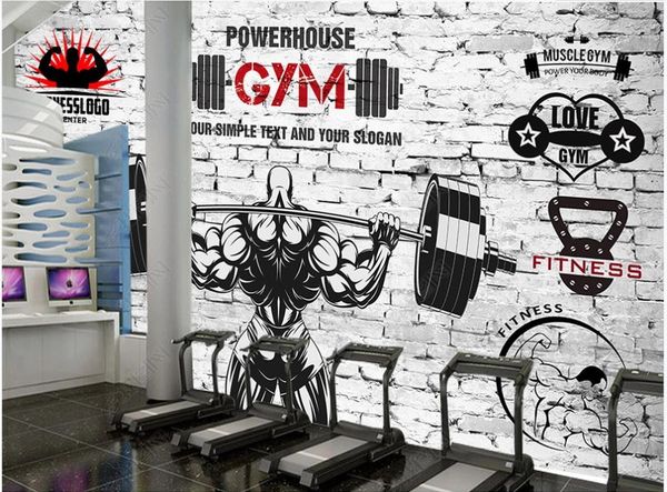 wallpapers custom po wallpaper for walls 3 d gym mural brick wall sports fitness club image background decorative papers decor
wallpapers custom po wallpaper for walls 3 d gym mural brick wall sports fitness club image background decorative papers decor