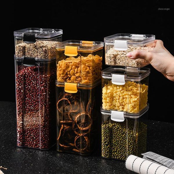 storage bottles & jars transparent food canister keep fresh clear container different capacity plastic sealed kitchen box
storage bottles & jars transparent food canister keep fresh clear container different capacity plastic sealed kitchen box