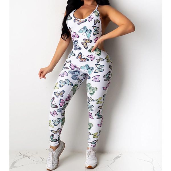 women's jumpsuits & rompers simenual butterfly print backless summer fashion womens jumpsuit, Black;white
women's jumpsuits & rompers simenual butterfly print backless summer fashion womens jumpsuit, Black;white