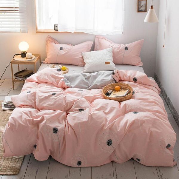 bedding sets 4size comforter king pink dandelion pattern bedclothes bed linen pure cotton set flat bedsheets duvet cover
bedding sets 4size comforter king pink dandelion pattern bedclothes bed linen pure cotton set flat bedsheets duvet cover