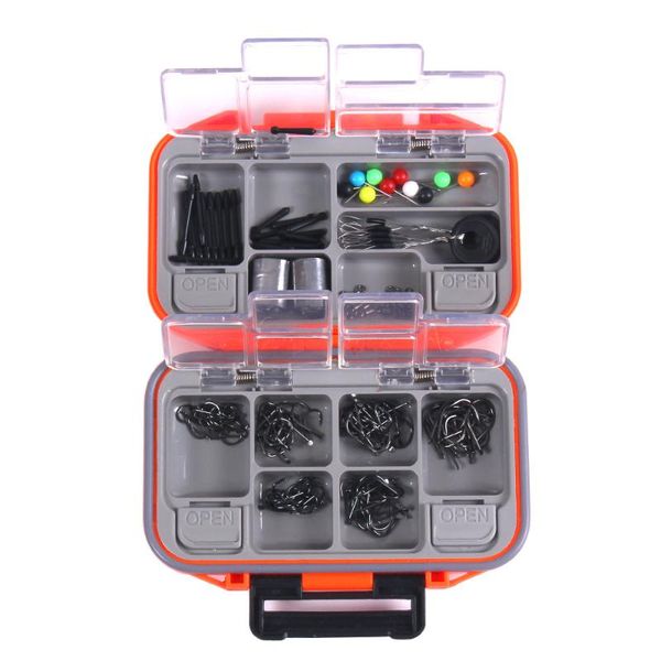 waterproof box fish hook accessories space bean lead skin eight-shaped ring full set of fishing tackle hooks
waterproof box fish hook accessories space bean lead skin eight-shaped ring full set of fishing tackle hooks