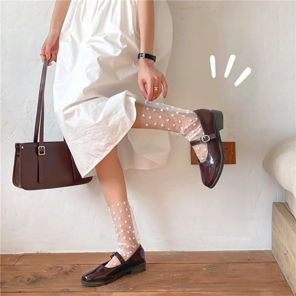socks & hosiery women fashion long girls cute heart thin transparent lady ankle girl korea style, Black;white
socks & hosiery women fashion long girls cute heart thin transparent lady ankle girl korea style, Black;white
