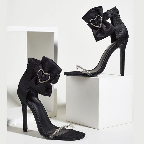 new women pumps 2021 rhinestone bow ladies thin high heels female open toe weeding sandals woman party high heel shoes, Black
new women pumps 2021 rhinestone bow ladies thin high heels female open toe weeding sandals woman party high heel shoes, Black