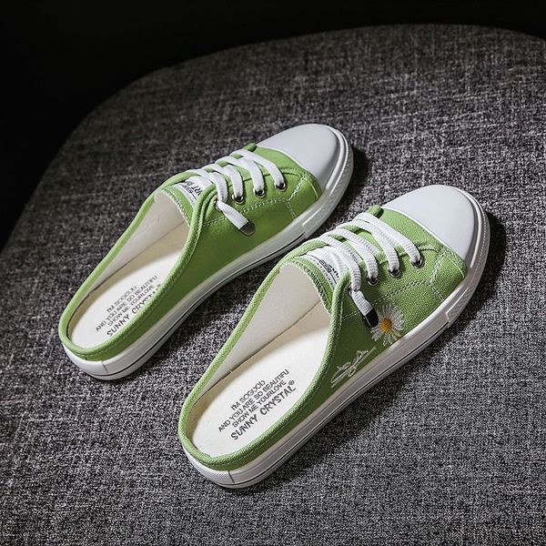 dress shoes women sandals summer flats half slippers canvas lace up fashion sneakers woman size 35-40, Black
dress shoes women sandals summer flats half slippers canvas lace up fashion sneakers woman size 35-40, Black