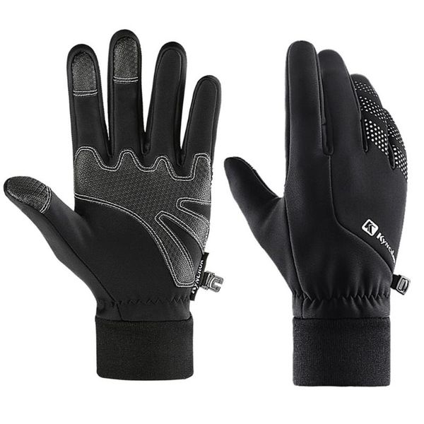 cycling gloves 1 pair winter windproof warm touch screen men women driving running bike fishing sport full finger, Black
cycling gloves 1 pair winter windproof warm touch screen men women driving running bike fishing sport full finger, Black