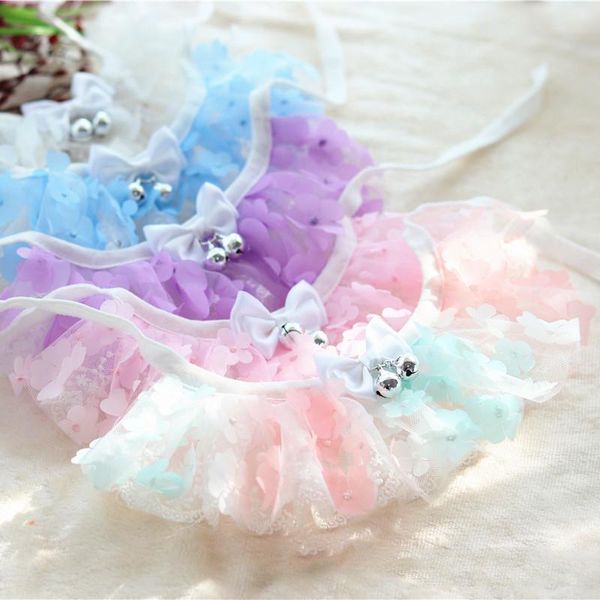 cat collars & leads collar fashion princess lace flower scarf with bells necklace adjustable dog bib wedding pet supplies
cat collars & leads collar fashion princess lace flower scarf with bells necklace adjustable dog bib wedding pet supplies