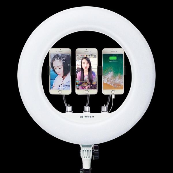 yidoblo qs-480eii makeup tattoo skin care pography ring lamp 18\" 480pcs led light bio-color adjustable kit flash heads
yidoblo qs-480eii makeup tattoo skin care pography ring lamp 18\" 480pcs led light bio-color adjustable kit flash heads