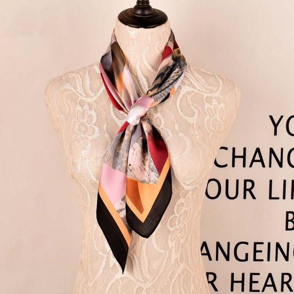 scarves summer colorful color matching satin square hairband hijab cool shawl ladies foulard femme headband hair bufanda mujer, Blue;gray
scarves summer colorful color matching satin square hairband hijab cool shawl ladies foulard femme headband hair bufanda mujer, Blue;gray