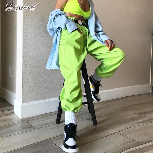 women's pants & capris fashion green neon casual high waist trousers drawstring harem women loose zipper jogger streetwear 2022, Black;white
women's pants & capris fashion green neon casual high waist trousers drawstring harem women loose zipper jogger streetwear 2022, Black;white