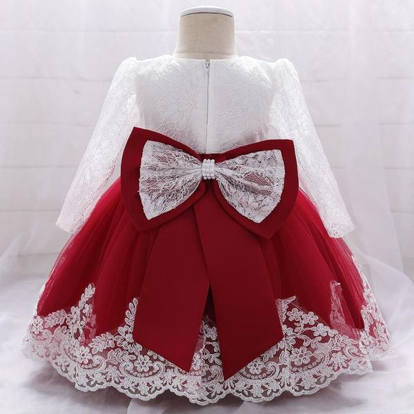 girl's dresses summer cute daily wear dress baptism long sleeve 1st birthday for baby girl clothes flower princess infant vestido, Red;yellow
girl's dresses summer cute daily wear dress baptism long sleeve 1st birthday for baby girl clothes flower princess infant vestido, Red;yellow
