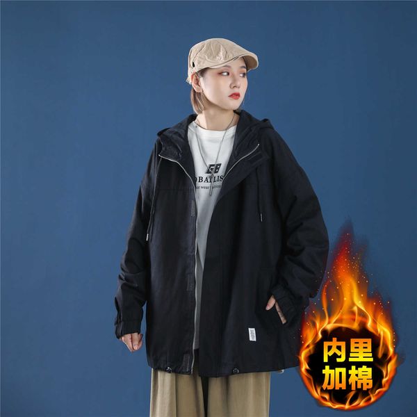 men's jackets winter women's jacket hooded windbreaker female long sleeve casual zipper thicken warm fleece coat outerwear 2ya9 vw, Black;brown
men's jackets winter women's jacket hooded windbreaker female long sleeve casual zipper thicken warm fleece coat outerwear 2ya9 vw, Black;brown