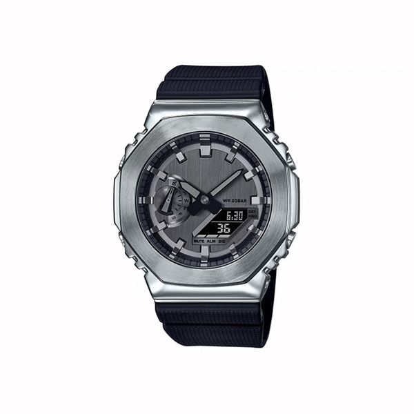 new metal shell 2100 dual display dial men's sports multifunctional waterproof military quartz automatic watch automatic led light boy, Slivery;brown
new metal shell 2100 dual display dial men's sports multifunctional waterproof military quartz automatic watch automatic led light boy, Slivery;brown