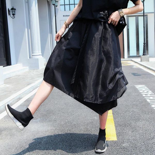 skirts fashion fold loose for women irregular patchwork mesh skirt womens summer versatile solid streetwear woman, Black
skirts fashion fold loose for women irregular patchwork mesh skirt womens summer versatile solid streetwear woman, Black