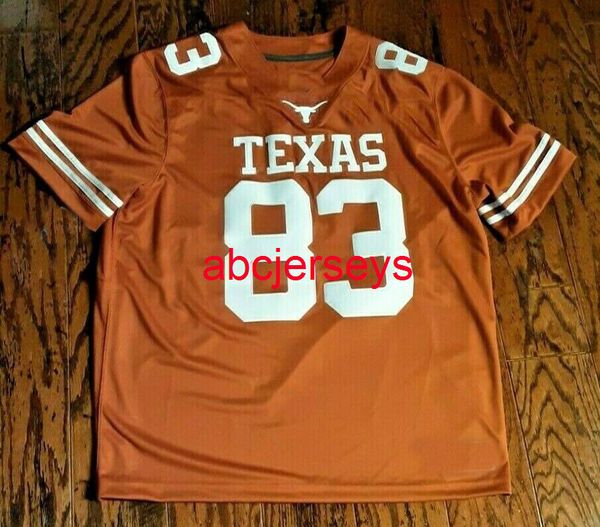 custom texas longhorns #83 home stitched jersey men women youth football jersey xs-6xl, Black
custom texas longhorns #83 home stitched jersey men women youth football jersey xs-6xl, Black