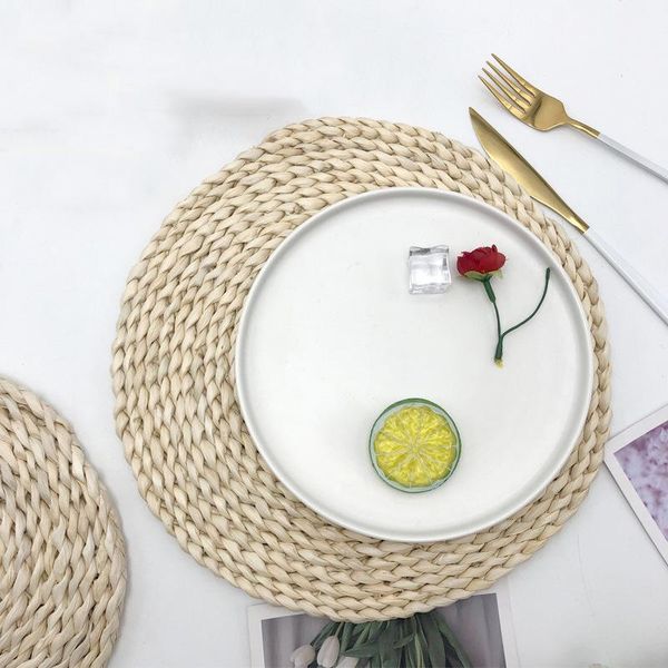 mats & pads corn fur woven dining table mat heat insulation pot holder round coasters coffee drink tea cup placemats mug
mats & pads corn fur woven dining table mat heat insulation pot holder round coasters coffee drink tea cup placemats mug