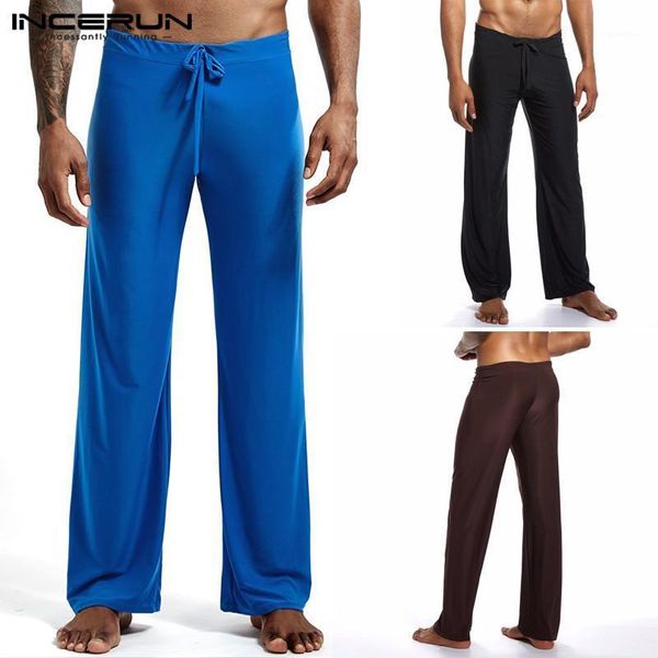 men's pants incerun men long drawstring joggers comfortable bodybuilding solid workout straight trousers casual sweatpants s-5xl, Black
men's pants incerun men long drawstring joggers comfortable bodybuilding solid workout straight trousers casual sweatpants s-5xl, Black