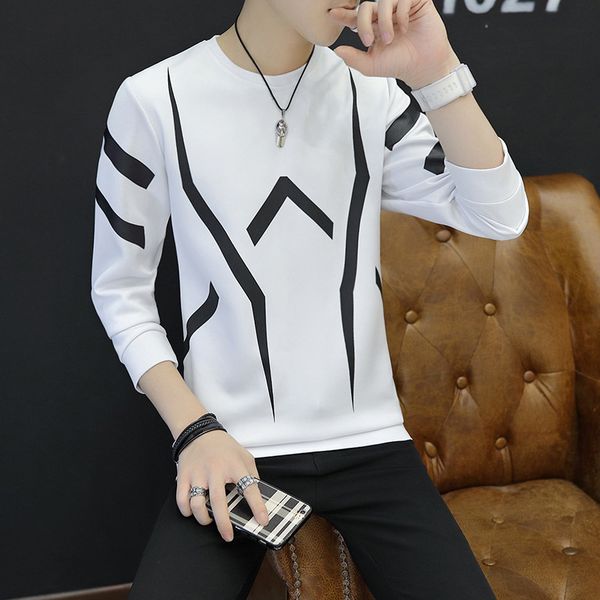 2019 men sweatshirts spring autumn print fashion casual men's sportswear long sleeve hoodies, Black
2019 men sweatshirts spring autumn print fashion casual men's sportswear long sleeve hoodies, Black