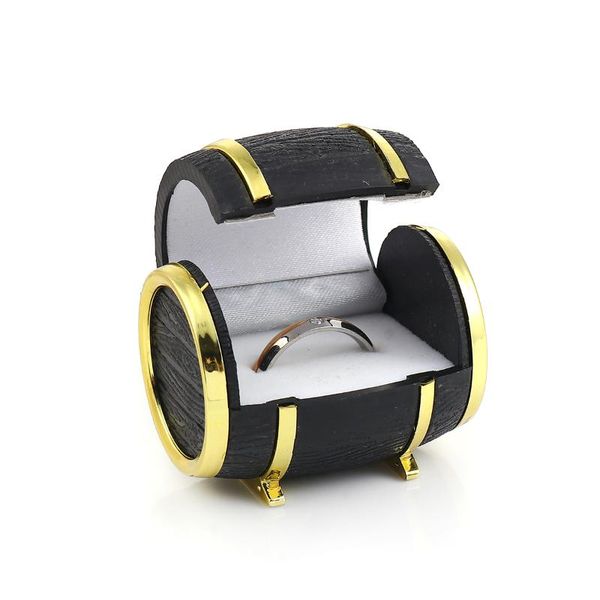 gift wrap doreenbeads fashion plastic jewelry ring boxes barrel black & gold rings containers 49mm x 42mm(1 5/8") , 1 piece
gift wrap doreenbeads fashion plastic jewelry ring boxes barrel black & gold rings containers 49mm x 42mm(1 5/8") , 1 piece