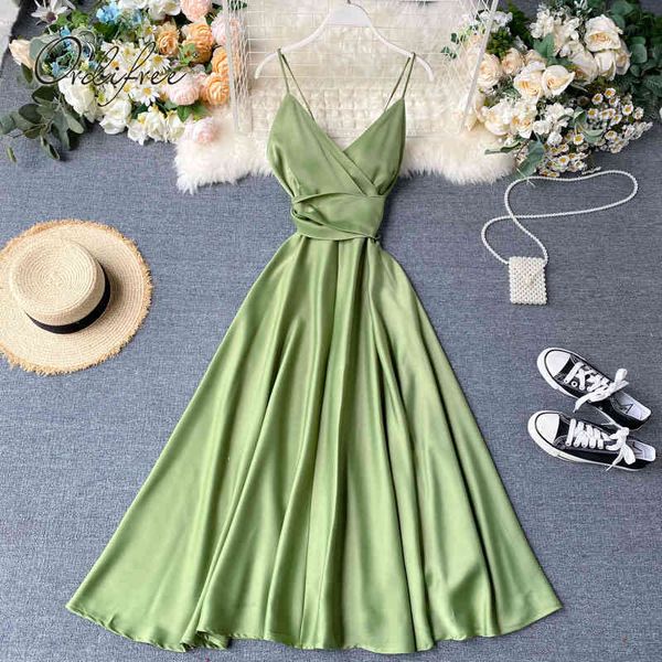 summer women satin slip maxi backless tunic belted elegant long vacation party dress 210415, Black;gray
summer women satin slip maxi backless tunic belted elegant long vacation party dress 210415, Black;gray