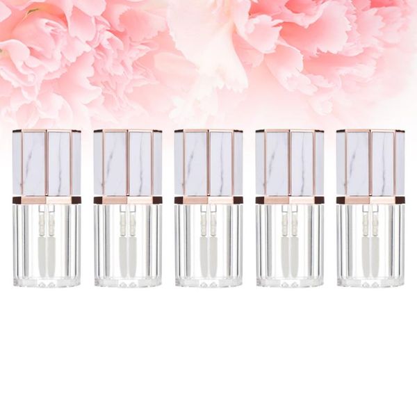 storage bottles & jars 5pcs 5ml lip gloss empty tube makeup containers for daily woman use
storage bottles & jars 5pcs 5ml lip gloss empty tube makeup containers for daily woman use
