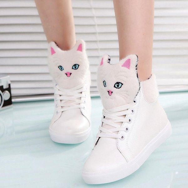 boots snow women 2021 winter cute cartoon cat head lace up all-match short-tube cotton, Black
boots snow women 2021 winter cute cartoon cat head lace up all-match short-tube cotton, Black