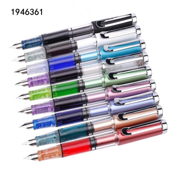 fountain pens 662 transparent colour big capacity pen student school office stationery supplies ink
fountain pens 662 transparent colour big capacity pen student school office stationery supplies ink