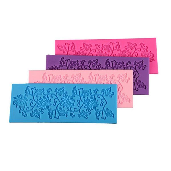 cake tools 1pcs flower silicone lace impression mold decor bake embossing mat mould craft
cake tools 1pcs flower silicone lace impression mold decor bake embossing mat mould craft