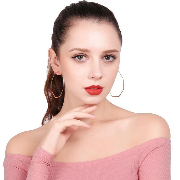 hoop & huggie fashion exaggerate big smooth circle earrings brincos simple party round loop for women jewelry, Golden;silver
hoop & huggie fashion exaggerate big smooth circle earrings brincos simple party round loop for women jewelry, Golden;silver