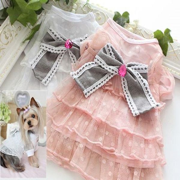 dog apparel chiffon layers crystal bow tie clothes dress pet cute puppy teddy female t shirt cat outfit
dog apparel chiffon layers crystal bow tie clothes dress pet cute puppy teddy female t shirt cat outfit
