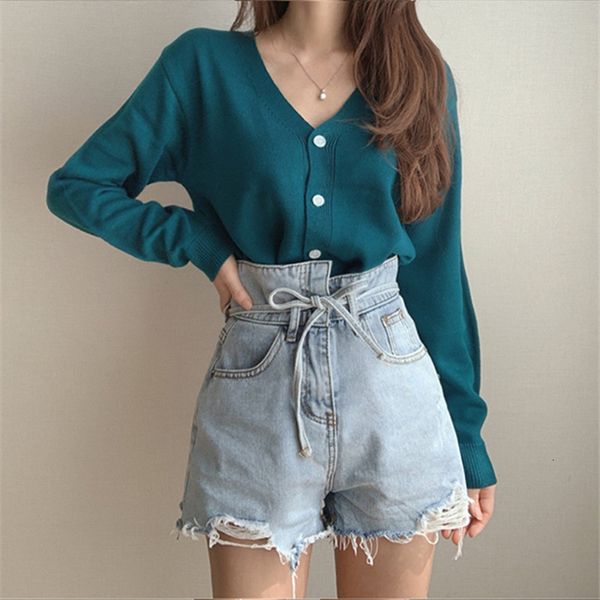 sweaters fashion loose casual single breasted v-neck cardigan women gentle versatile elegant autumn long sleeve sweater, White;black
sweaters fashion loose casual single breasted v-neck cardigan women gentle versatile elegant autumn long sleeve sweater, White;black