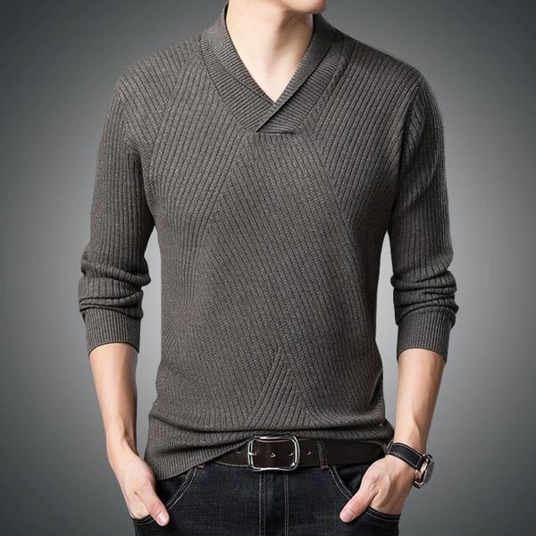 men's sweaters v-neck long sleeve fashion warm men thick 2021 autumn winter solid color casual wild trend bottoming shirt zde1629, White;black
men's sweaters v-neck long sleeve fashion warm men thick 2021 autumn winter solid color casual wild trend bottoming shirt zde1629, White;black