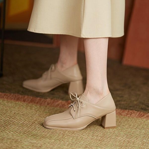 dress shoes korean style concise pumps high heels women 2021 autumn pu leather square toe lace up block oxford large size 41, Black
dress shoes korean style concise pumps high heels women 2021 autumn pu leather square toe lace up block oxford large size 41, Black