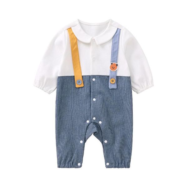 pureborn born baby boy jumpsuit one-piece coveralls cotton cartoon bear gentleman spring autumn clothes jumpsuits, Blue
pureborn born baby boy jumpsuit one-piece coveralls cotton cartoon bear gentleman spring autumn clothes jumpsuits, Blue