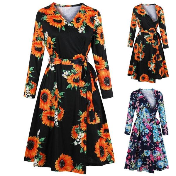 maternity dresses pregnant women clothes full sleeve pocket breastfeeding sunflower dress pajamas pregnancy clothing, White
maternity dresses pregnant women clothes full sleeve pocket breastfeeding sunflower dress pajamas pregnancy clothing, White