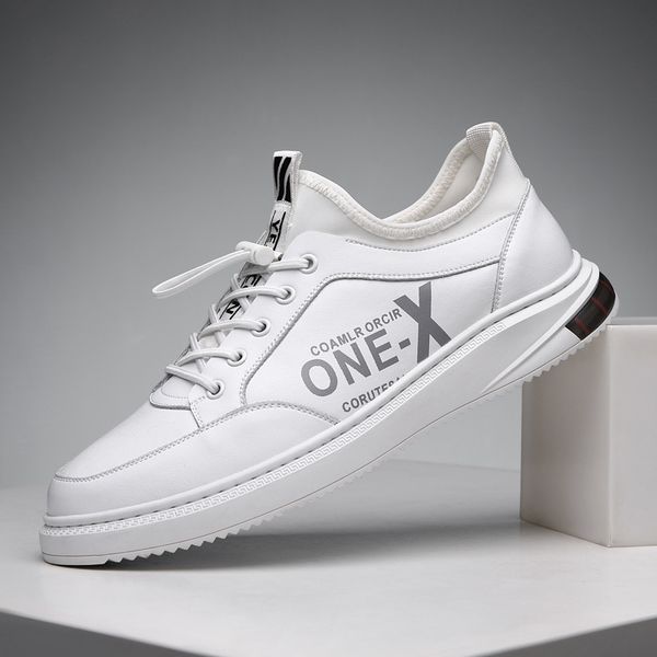 2021 spring leather british casual handmade board men's student small white sho korean trend, Black
2021 spring leather british casual handmade board men's student small white sho korean trend, Black
