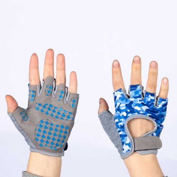 cycling gloves kids anti slip absorbing padded breathable silica gel half finger sports mountain bike, Black
cycling gloves kids anti slip absorbing padded breathable silica gel half finger sports mountain bike, Black
