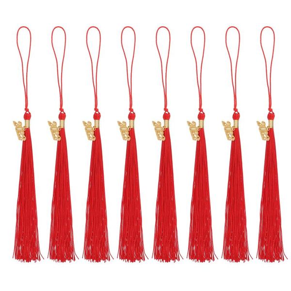 party hats 8 pcs doctoral hat tassel graduation decorative