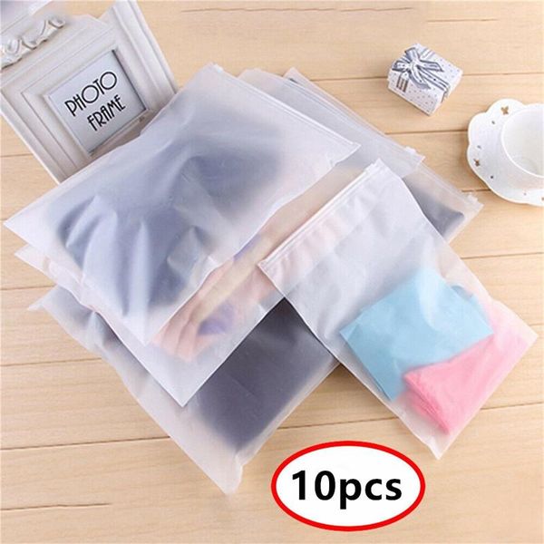 storage bags 10pcs resealable zipper self seal clear plastic poly bag package reclosable vacuum waterproof clothes travel
storage bags 10pcs resealable zipper self seal clear plastic poly bag package reclosable vacuum waterproof clothes travel