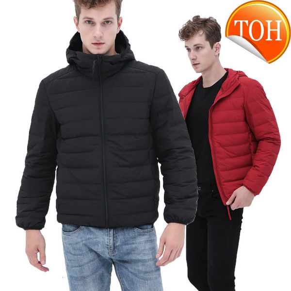 fashion 2021 ultra light winter brand duck down jacket men hooded waterproof streetwear feather coat packable warm clothing, Black
fashion 2021 ultra light winter brand duck down jacket men hooded waterproof streetwear feather coat packable warm clothing, Black