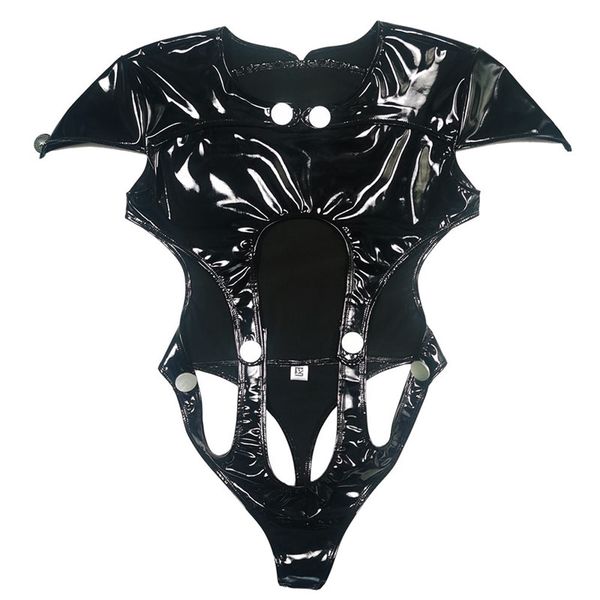 shiny bandage high cut bodysuit hollow out backless tight one piece thong leotard latex bodysuit oil gloosy plus size, Black;white
shiny bandage high cut bodysuit hollow out backless tight one piece thong leotard latex bodysuit oil gloosy plus size, Black;white