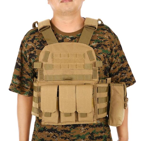 hunting jackets 6094 tactical vest plate carrier 094k molle m4 pouch body armor outdoor military army paintball combat vests, Camo;black
hunting jackets 6094 tactical vest plate carrier 094k molle m4 pouch body armor outdoor military army paintball combat vests, Camo;black